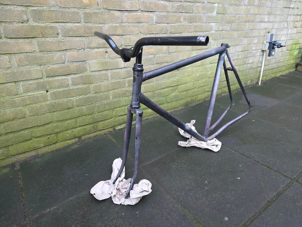 Fixie, baanfiets, fixed gear, single speed frameset 28", 53 tot 57 cm, Ophalen, Gebruikt, 28 inch