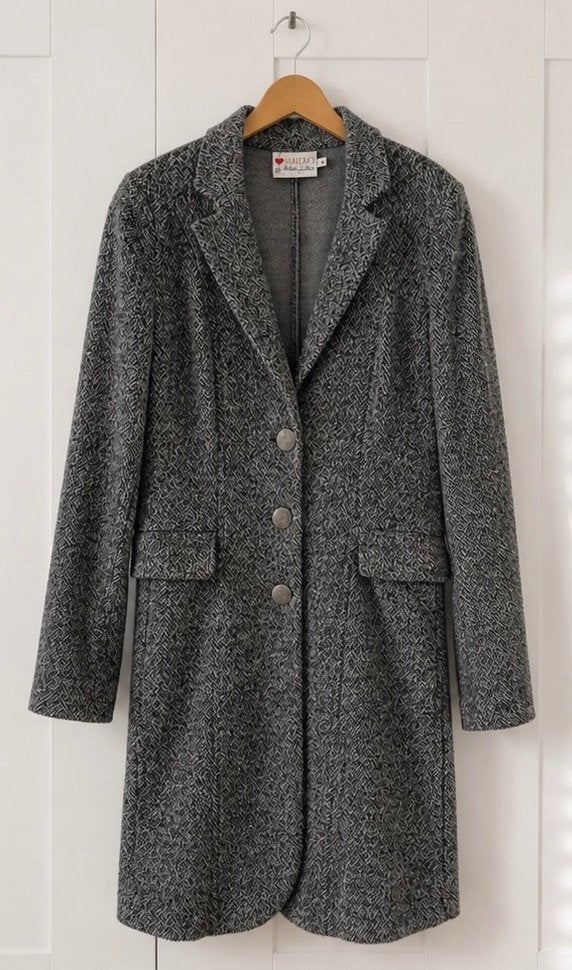 Helena Hart grijze lange blazer  nieuw XS, Nieuw, Jasje, Maat 34 (XS) of kleiner, Grijs