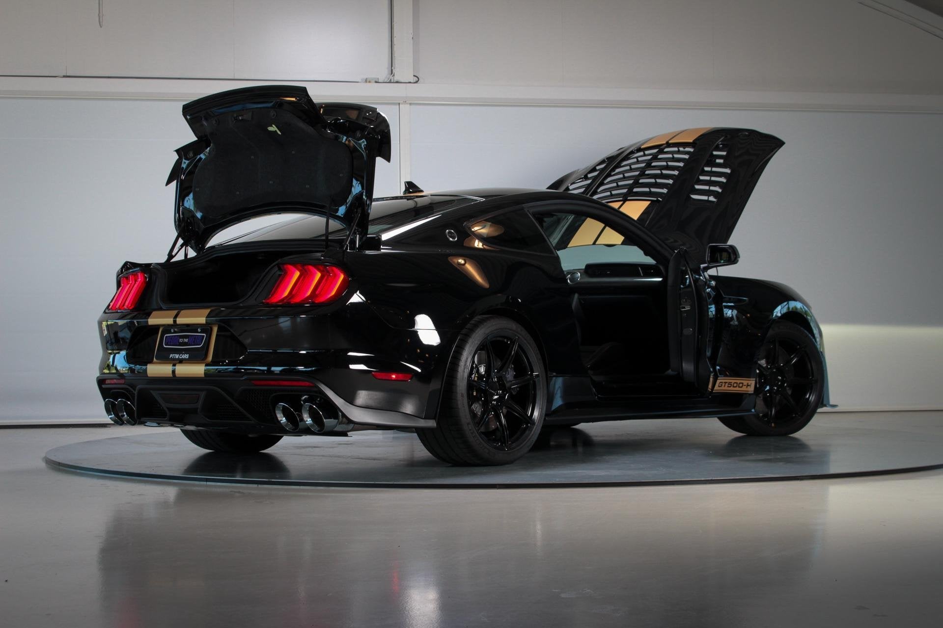 2022 Ford Shelby GT500H Hertz Executive | 1 of 5 | 2890 km, Auto's, Ford, Achterwielaandrijving, Gebruikt, Zwart, Leder