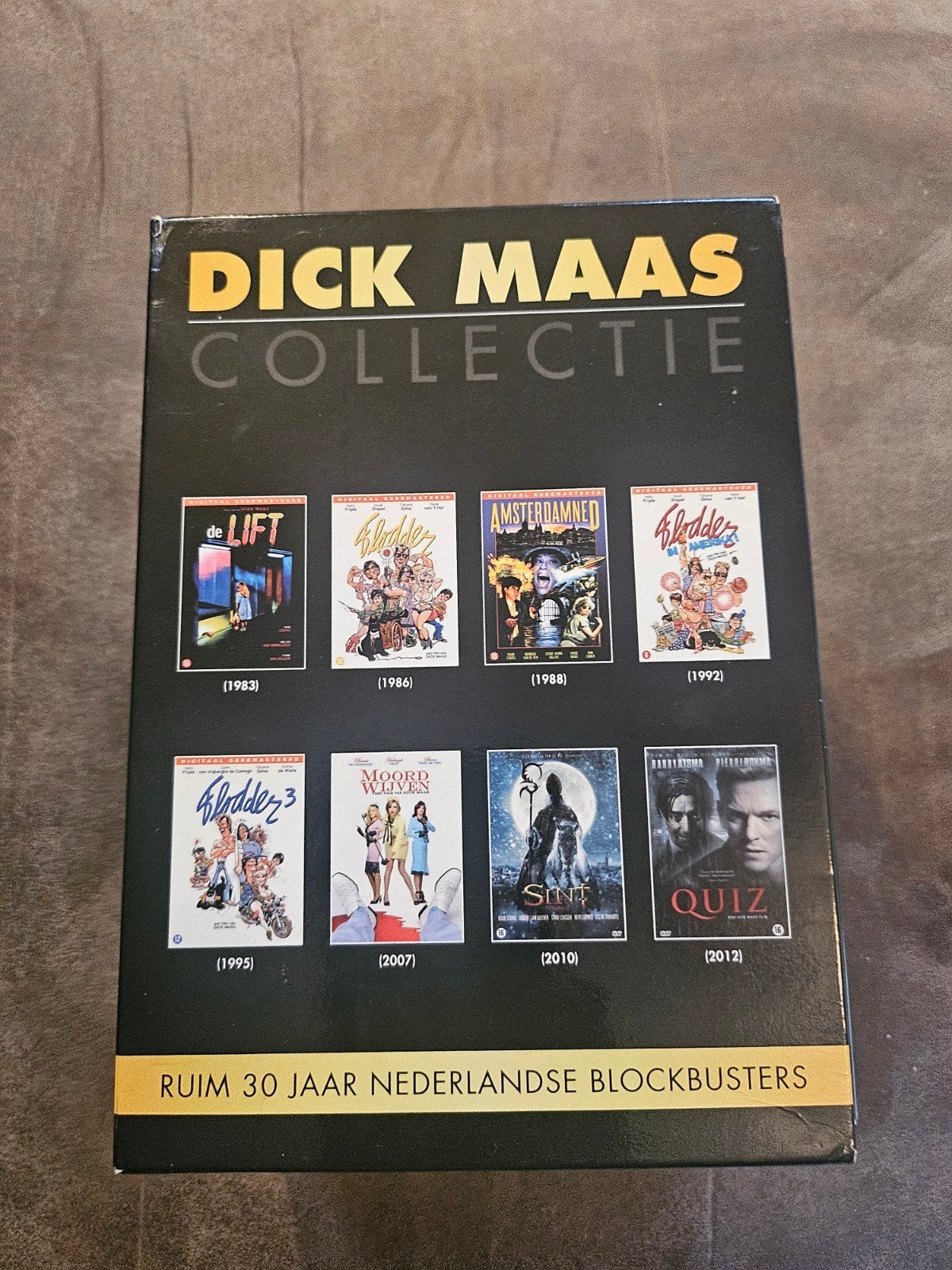 Dick Maas Collectie DVD Box - 8 Nederlandse Blockbusters, Vanaf 16 jaar, Nederlands, Zo goed als nieuw, Actie en Avontuur