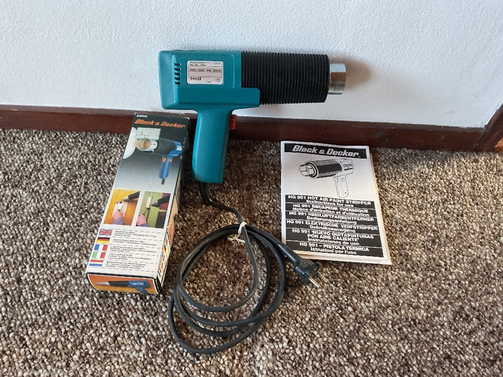 Black en Dekker verfstripper HG 991 1000 W, Ophalen of Verzenden, Zo goed als nieuw, Overige typen, Overige merken