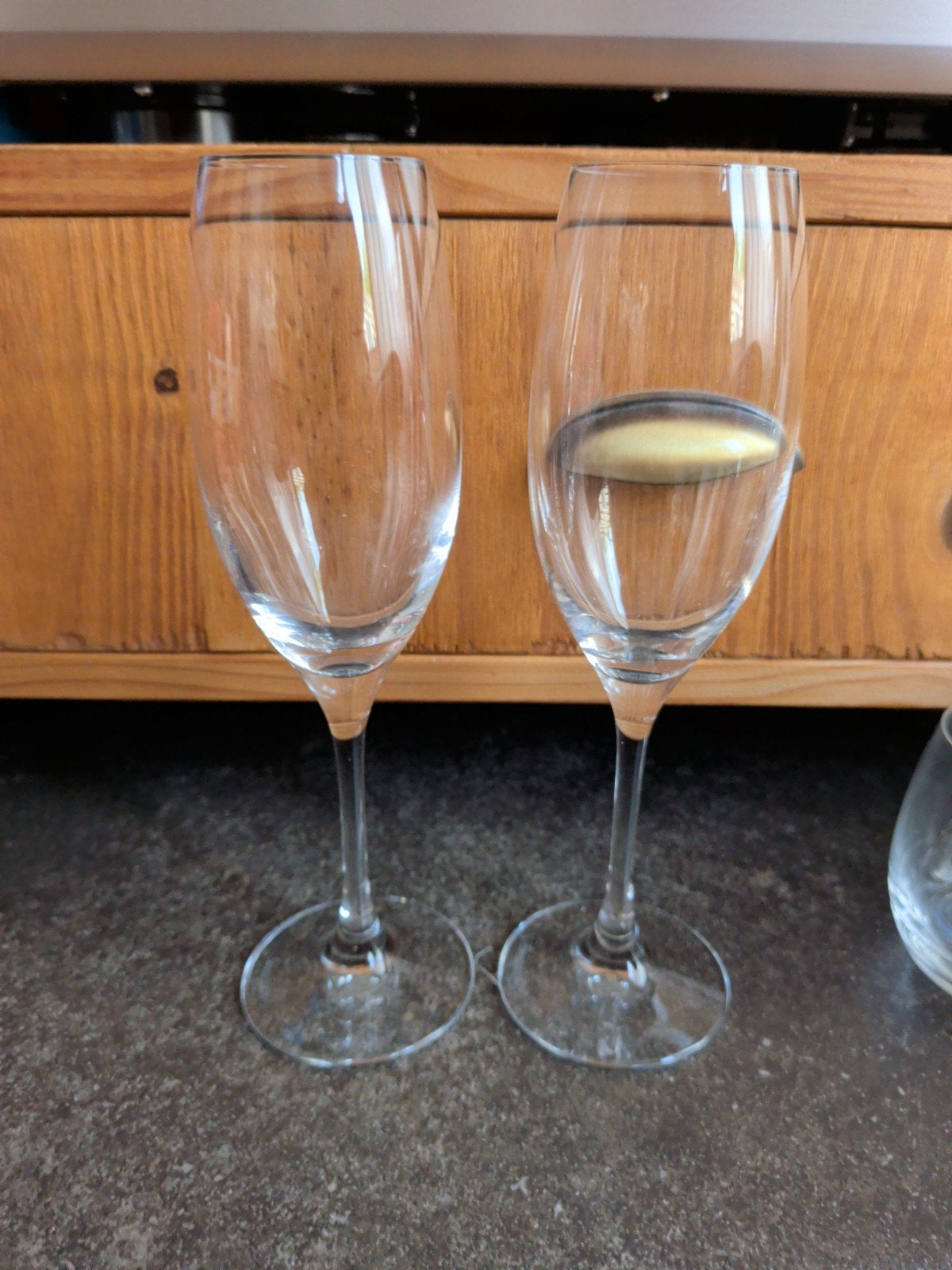 2 spiegelau champagne glazen nieuw, Ophalen, Nieuw, Overige typen