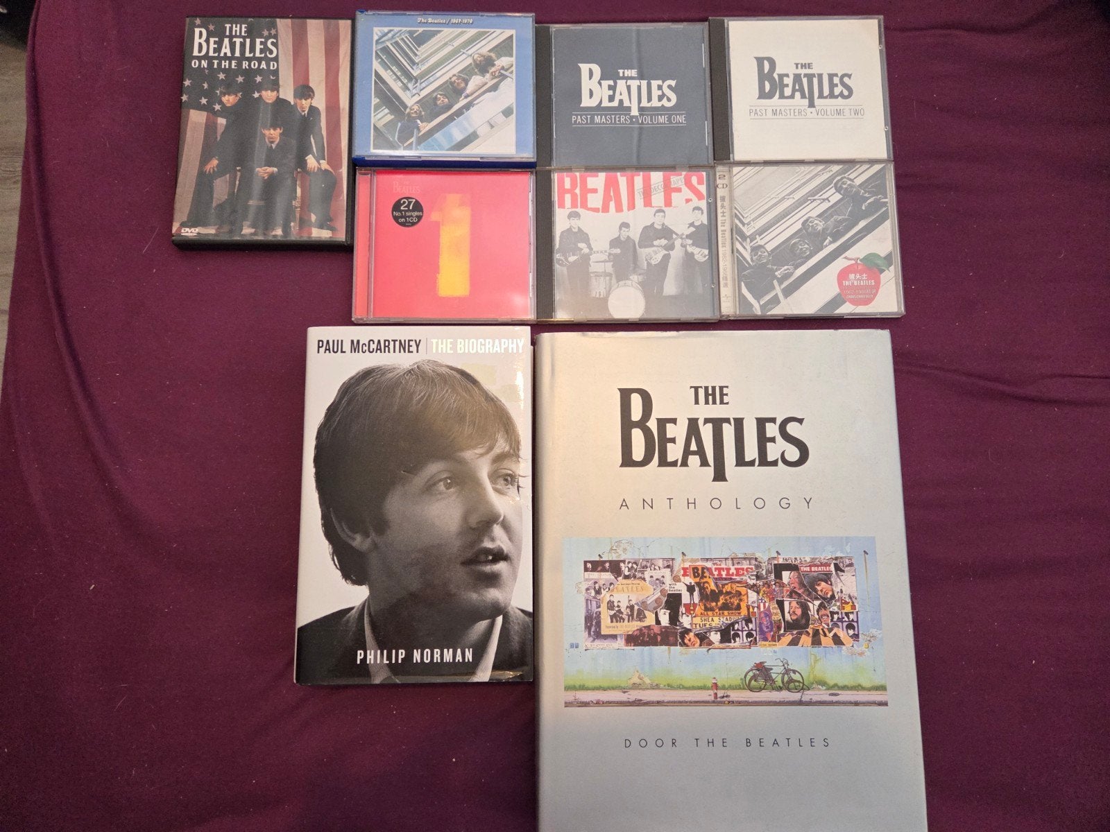 The Beatles cd's dvd boeken Paul McCartney Anthology japans, Ophalen of Verzenden, Zo goed als nieuw, Cd of Plaat