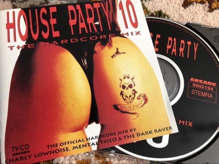 House Party 10 - The Hardcore Mix -, Ophalen of Verzenden, Gebruikt, Disco