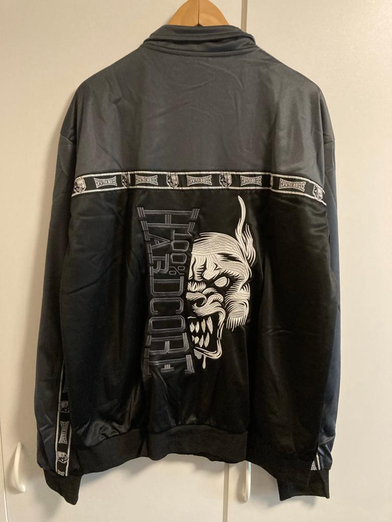 Hardcore Jasje 3XL Zwart Grijs - Stoer Design, Verzenden, Nieuw, Overige maten, Zwart
