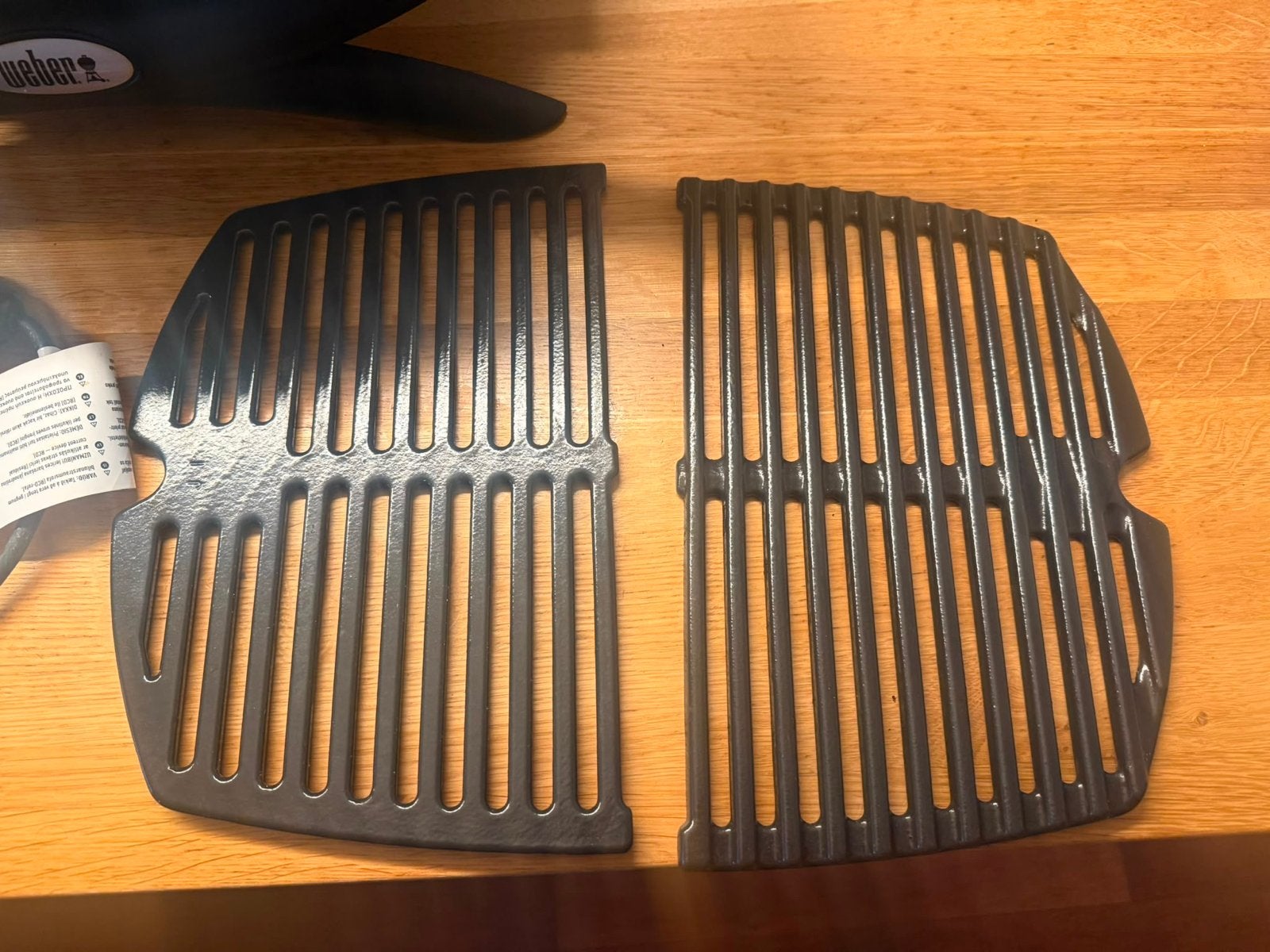 Weber Q1400 elektrische barbecue met gietijzeren roosters, Ophalen of Verzenden, Zo goed als nieuw
