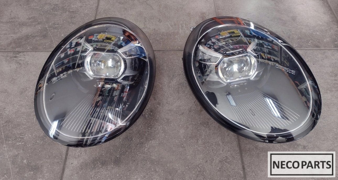PORSCHE CARRERA 911 992 KOPLAMPEN SET 992941059F 992941060F, Gebruikt, -, -, Porsche