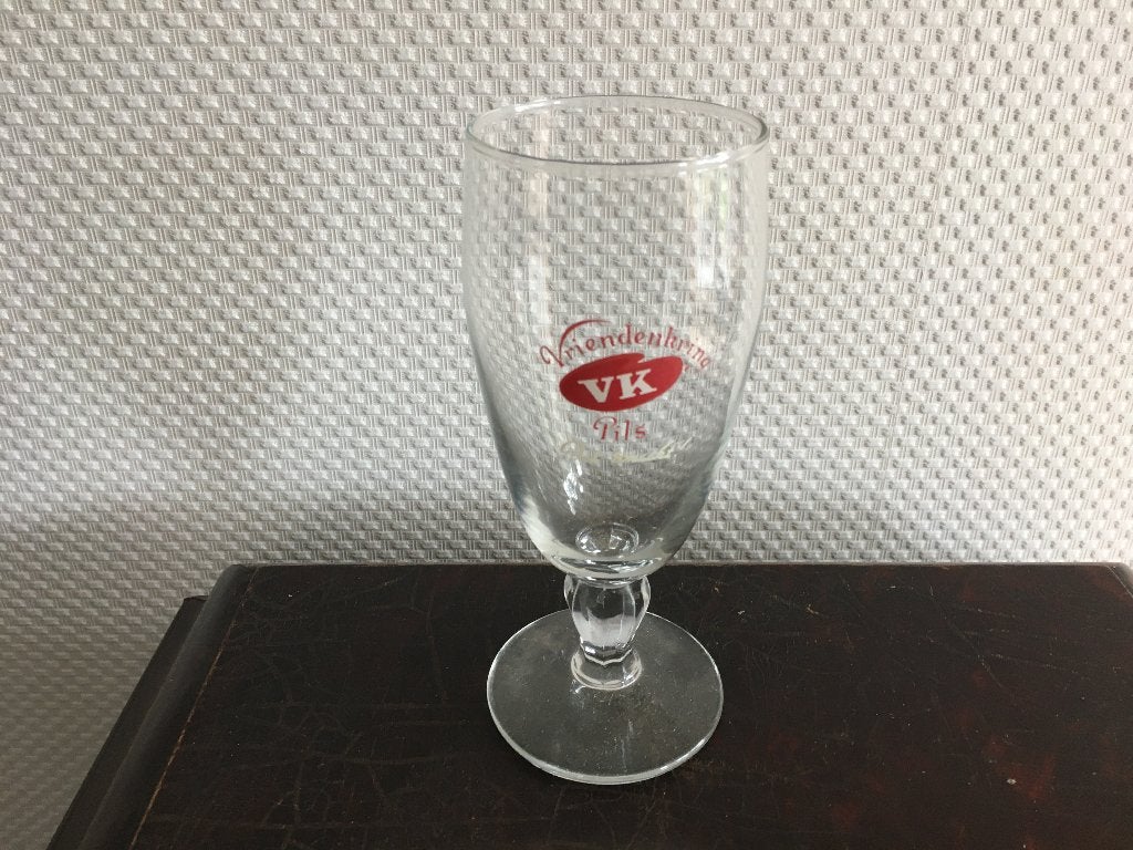bierglas Vriendenkring pils VK dat smaakt.  Hertog Jan, Verzamelen, Biermerken, Verzenden, Zo goed als nieuw, Glas of Glazen, Overige merken