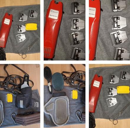ZWARE PROF AESCULAP FAV 2 INCL 1-2-5-7 MM + GRATIS DIV., Dieren en Toebehoren, Honden-accessoires, Ophalen