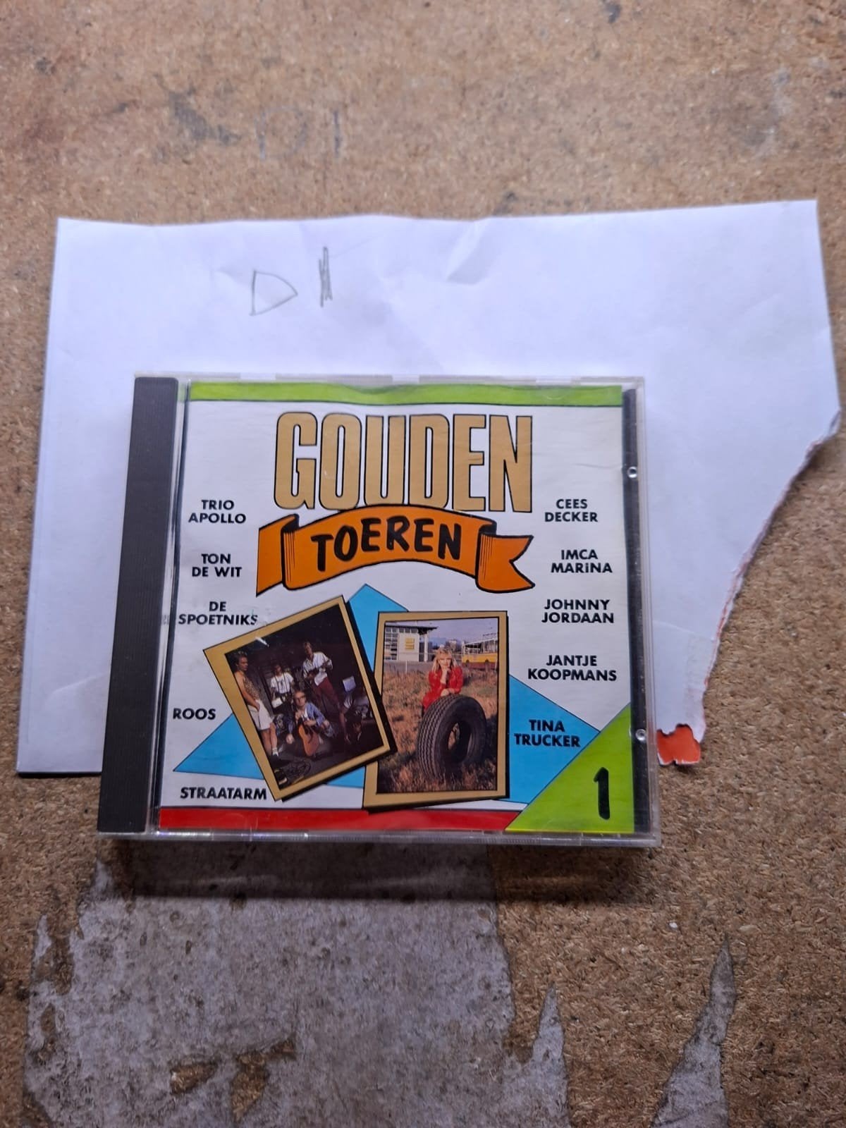 Gouden Toeren CD - Diverse Artiesten, Gebruikt, Ophalen of Verzenden, Levenslied of Smartlap, Verzamelalbum