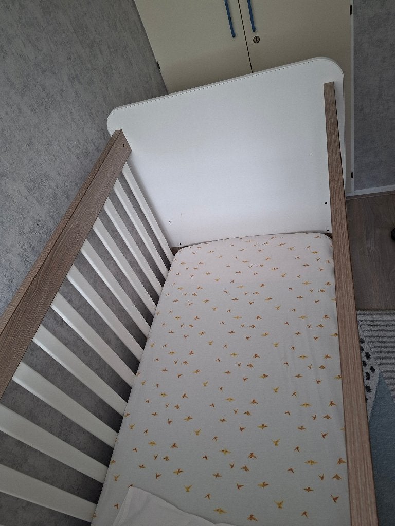 Ledikant Crib inc mattress and bed linen, Ophalen, Gebruikt, Ledikant