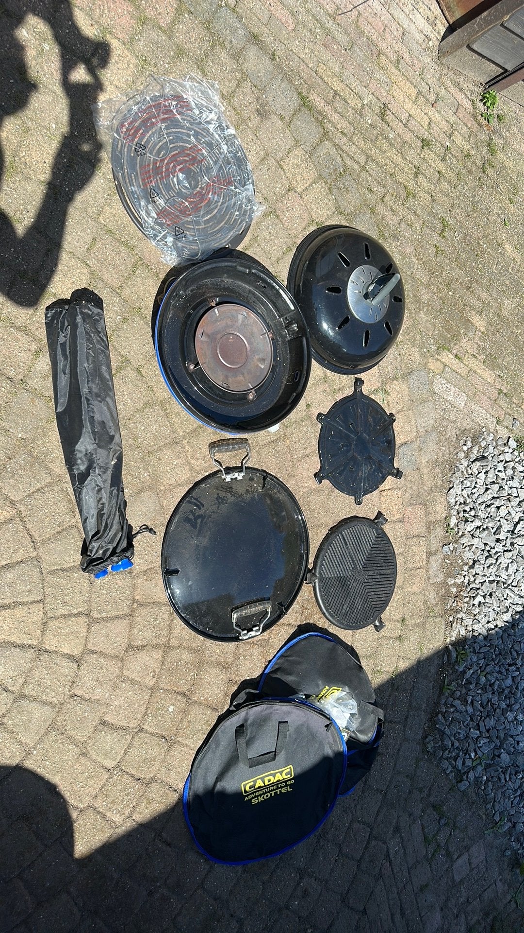 Cadac adventure to go skottel compleet, Tuin en Terras, Ophalen, Zo goed als nieuw