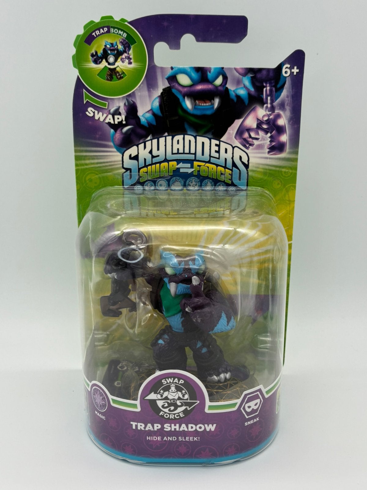 Skylanders Swap Force Trap Shadow inbox, Avontuur en Actie, Niet van toepassing – tweedehands product van vóór 13-12-2024, Verzenden