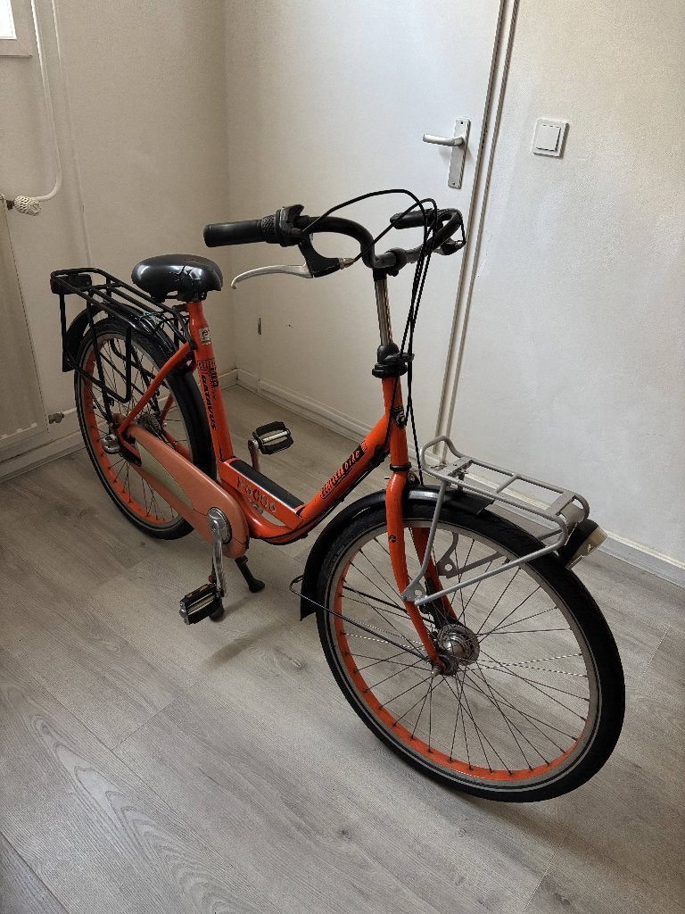 Batavus Delivery Bike, frame size 54 cm, orange, Fietsen en Brommers, Fietsen | Dames | Damesfietsen, Ophalen, Versnellingen, Batavus