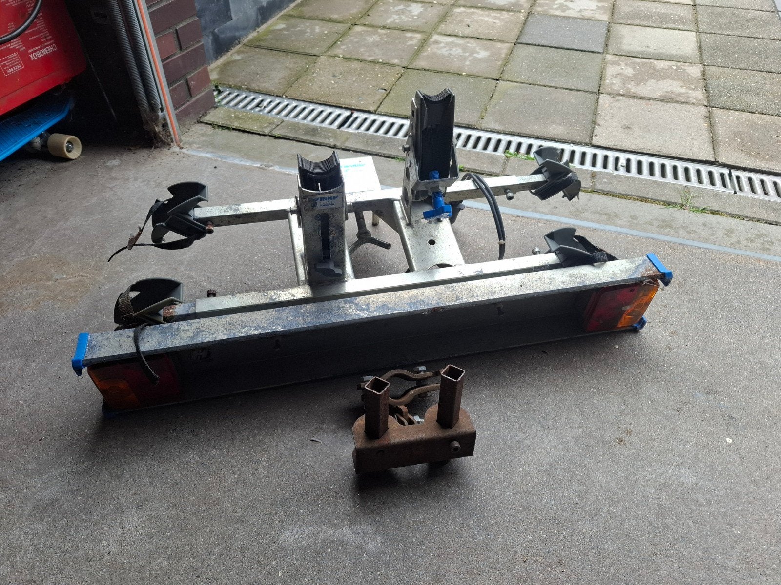 Twinny Load trekhaak fietsendrager, Ophalen, 2 fietsen, Gebruikt, Trekhaakdrager