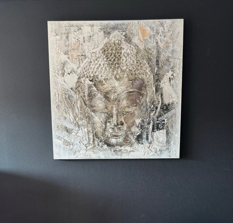 Boeddha Schilderij, Ophalen, Zo goed als nieuw, Schilderij, 100 tot 125 cm