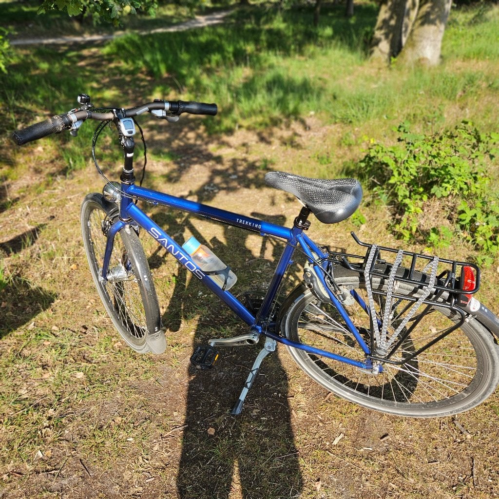 Santos Trekkingfiets - H57 CUSTOM XT/XTR, Gebruikt, Velgrem, Versnellingen, 53 tot 57 cm