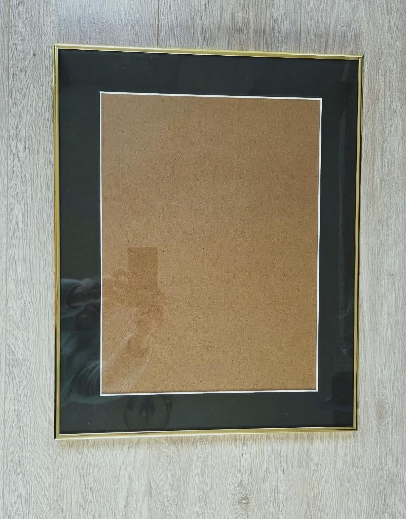 Goudkleurige fotolijst 50x40 cm, Ophalen