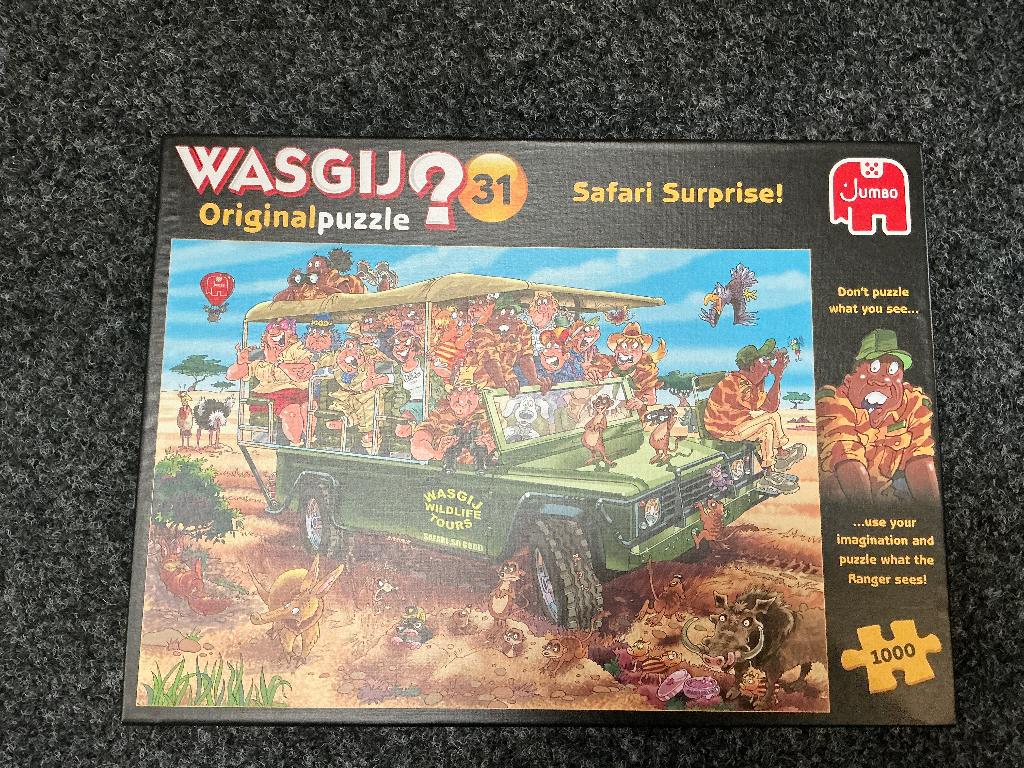 WasGij original puzzel nr. 31, Ophalen, 500 t/m 1500 stukjes, Zo goed als nieuw, Legpuzzel