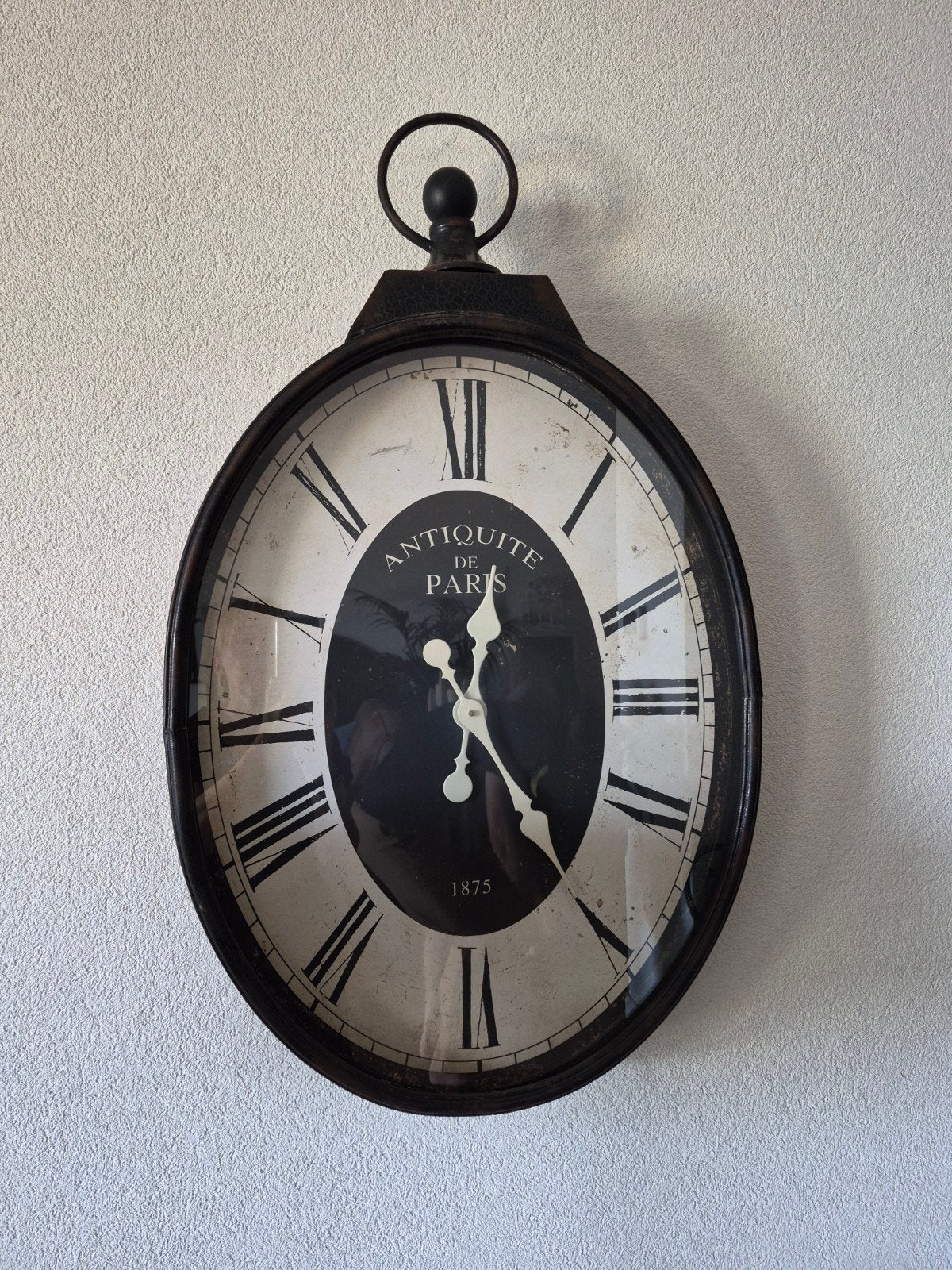 Wandklok antiquite de paris, Ophalen, Wandklok