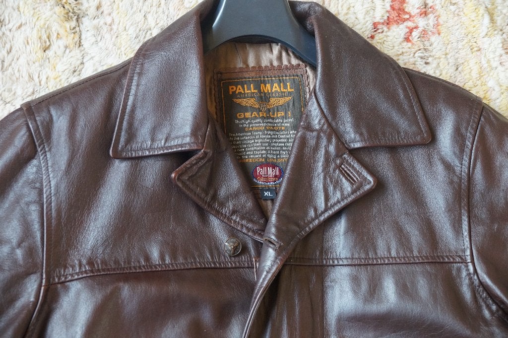 Pall Mall Lerenjas maat XL, Ophalen of Verzenden, Zo goed als nieuw, Maat 56/58 (XL)