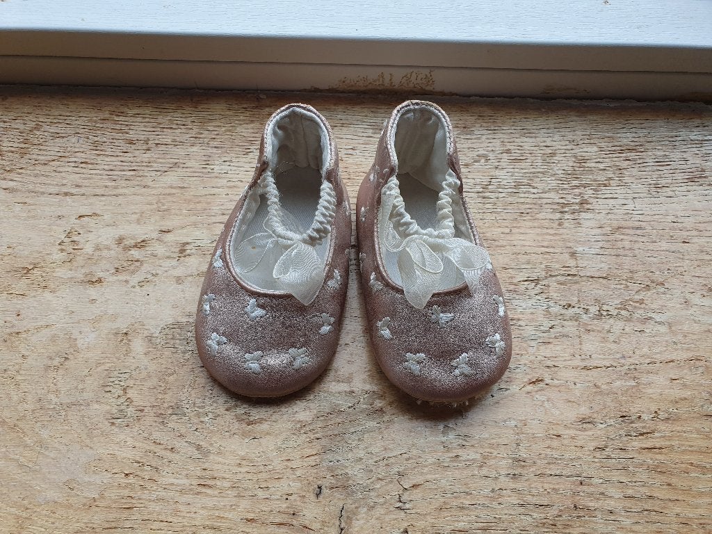 Babyschoenen 3-6 maanden, Ophalen of Verzenden, Gebruikt, Meisje, Schoentjes
