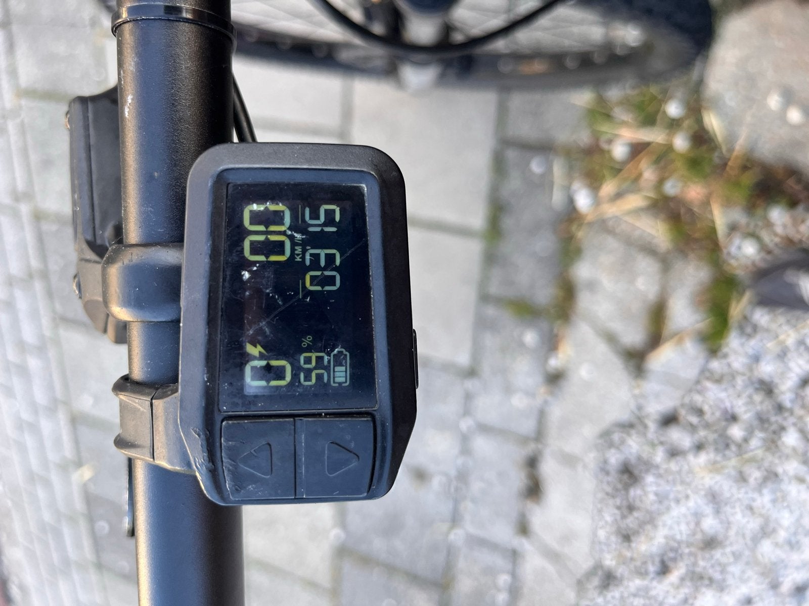 Rockrider - Elektrische Mountainbike, Fietsen en Brommers, Elektrische fietsen, Zo goed als nieuw, 50 km per accu of meer, 55 tot 59 cm