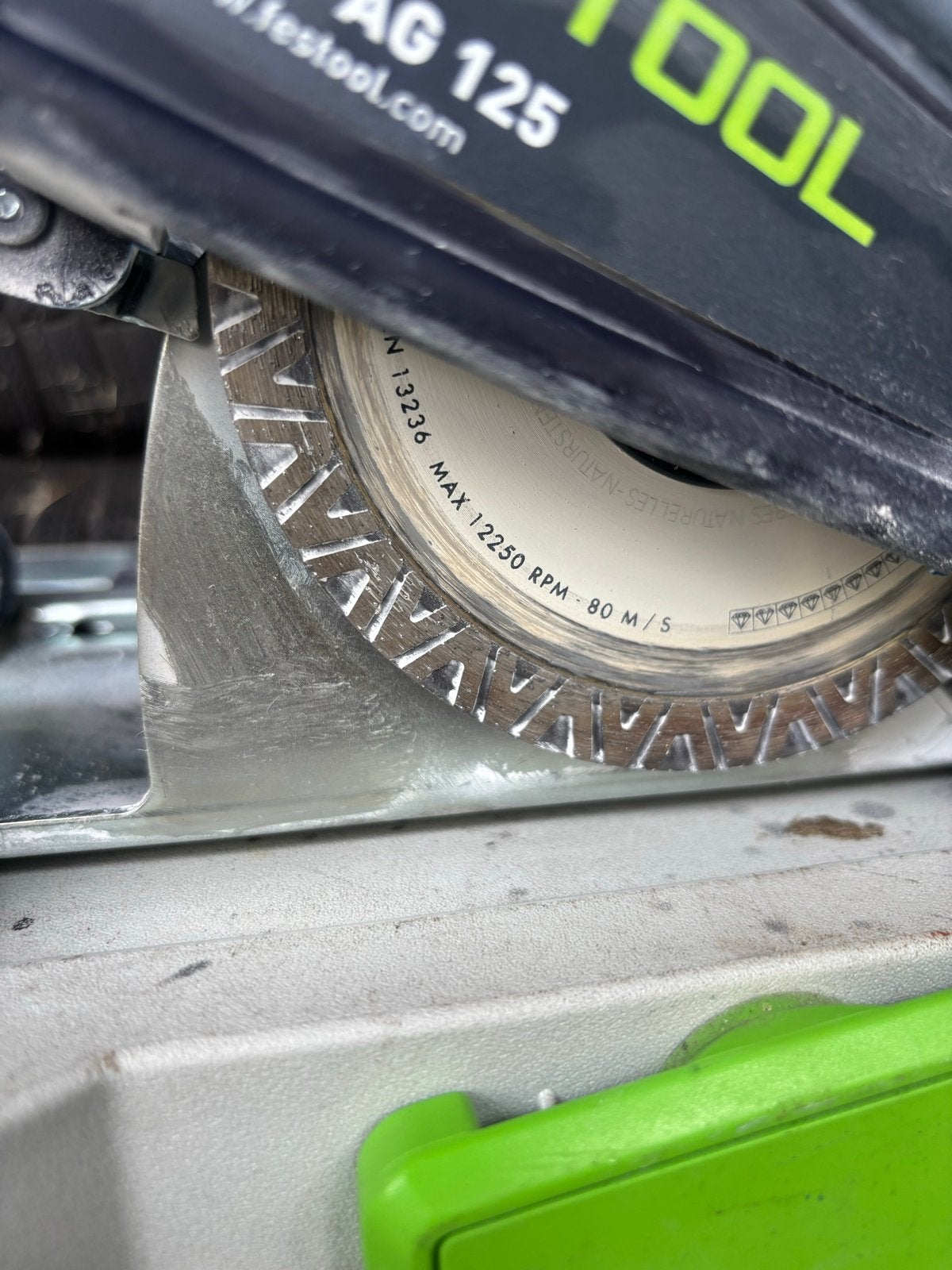 Festool DSC-AG 125 Diamantslijper met koffer, Doe-het-zelf en Verbouw, Gereedschap | Overige machines, Zo goed als nieuw, Ophalen of Verzenden