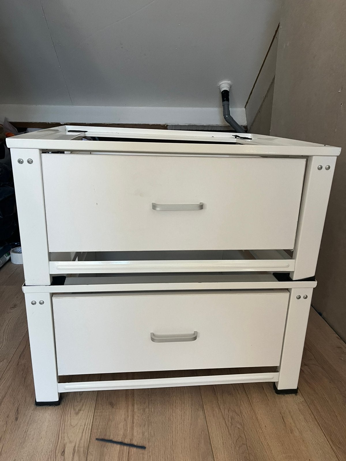 Wasmachine/droger verhoger met lade, Huis en Inrichting, Kasten | Overige, Ophalen, Zo goed als nieuw