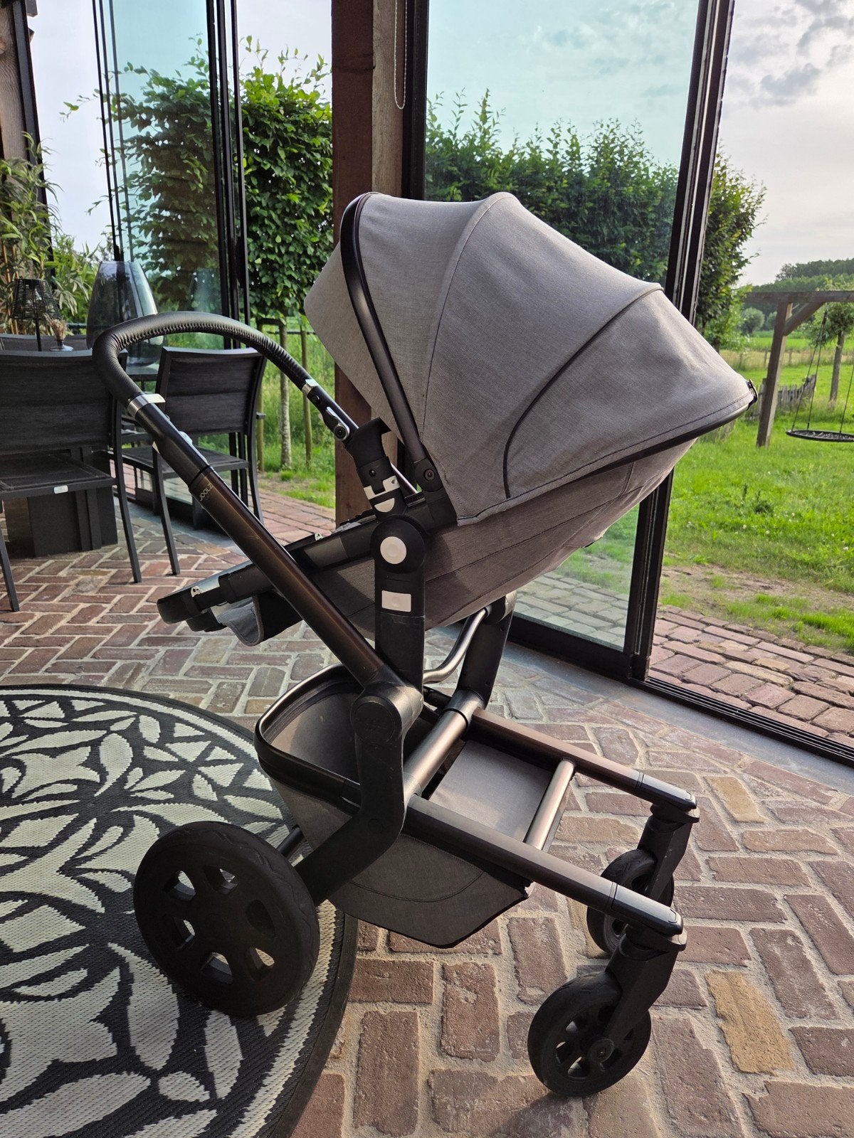 Nette Joolz Day 3 kinderwagen met reiswieg en zitje, Met autostoeltje, Zo goed als nieuw, Combiwagen, Ophalen