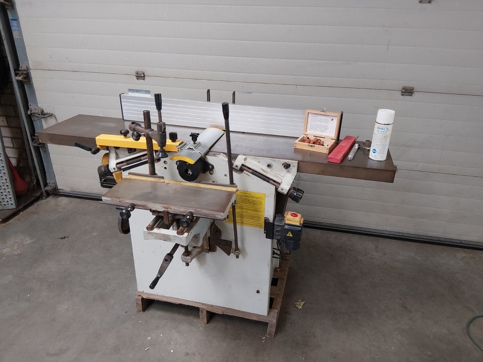 HBM ML393 combinatie-houtbewerkingsmachine., Ophalen, Gebruikt, Elektrisch