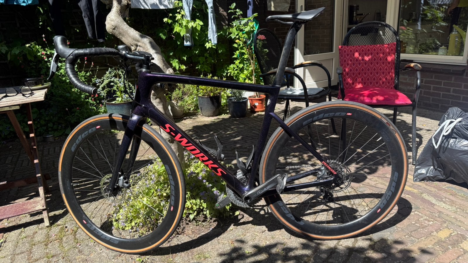 Specialized S-Works Tarmac SL6 Disc 58cm | SRAM Force AXS, Zo goed als nieuw, 57 tot 61 cm, Meer dan 20 versnellingen, Ophalen
