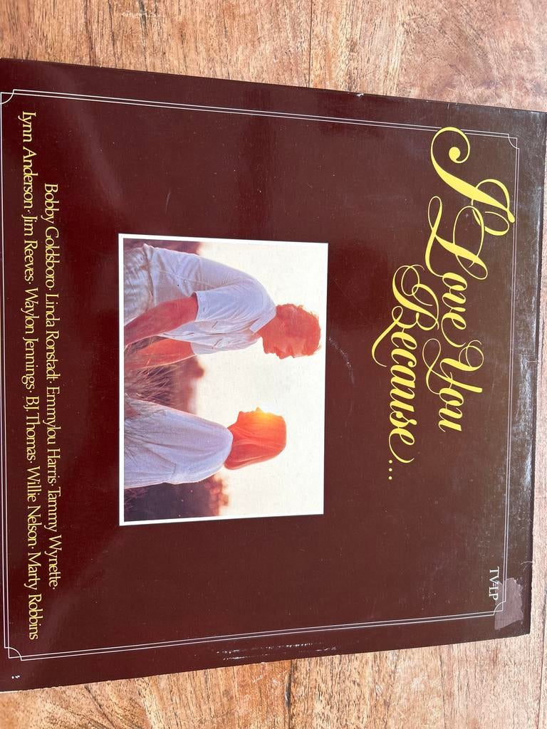 I Love You Because... - Diverse Artiesten (LP), Gebruikt, 1980 - 1989, Ophalen of Verzenden, Complilatie