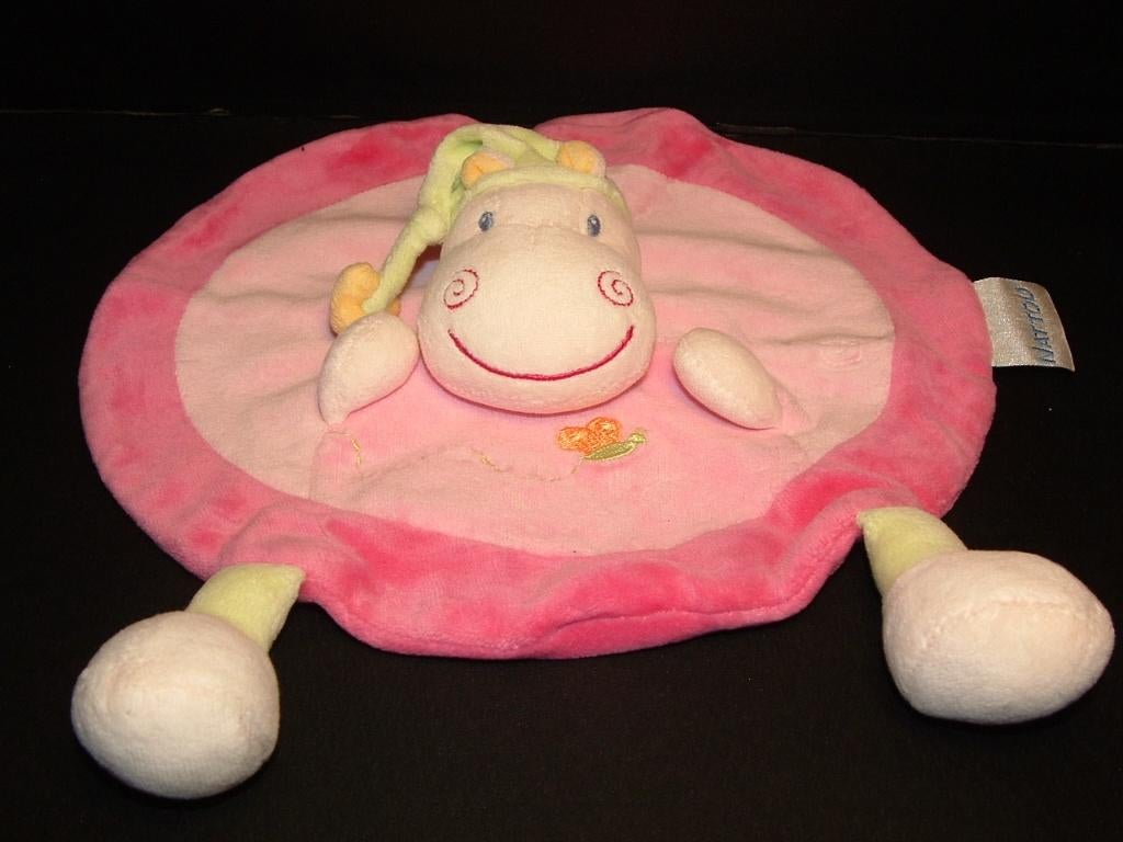NATTOU NIJLPAARD KNUFFELDOEKJE VELOURS ROND, Verzenden, Nieuw, Overige typen