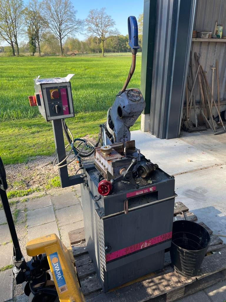 MEP Falcon 275 metaal afkortzaag defect (wormwiel), Doe-het-zelf en Verbouw, Gereedschap | Zaagmachines, Ophalen, Gebruikt, 70 mm of meer