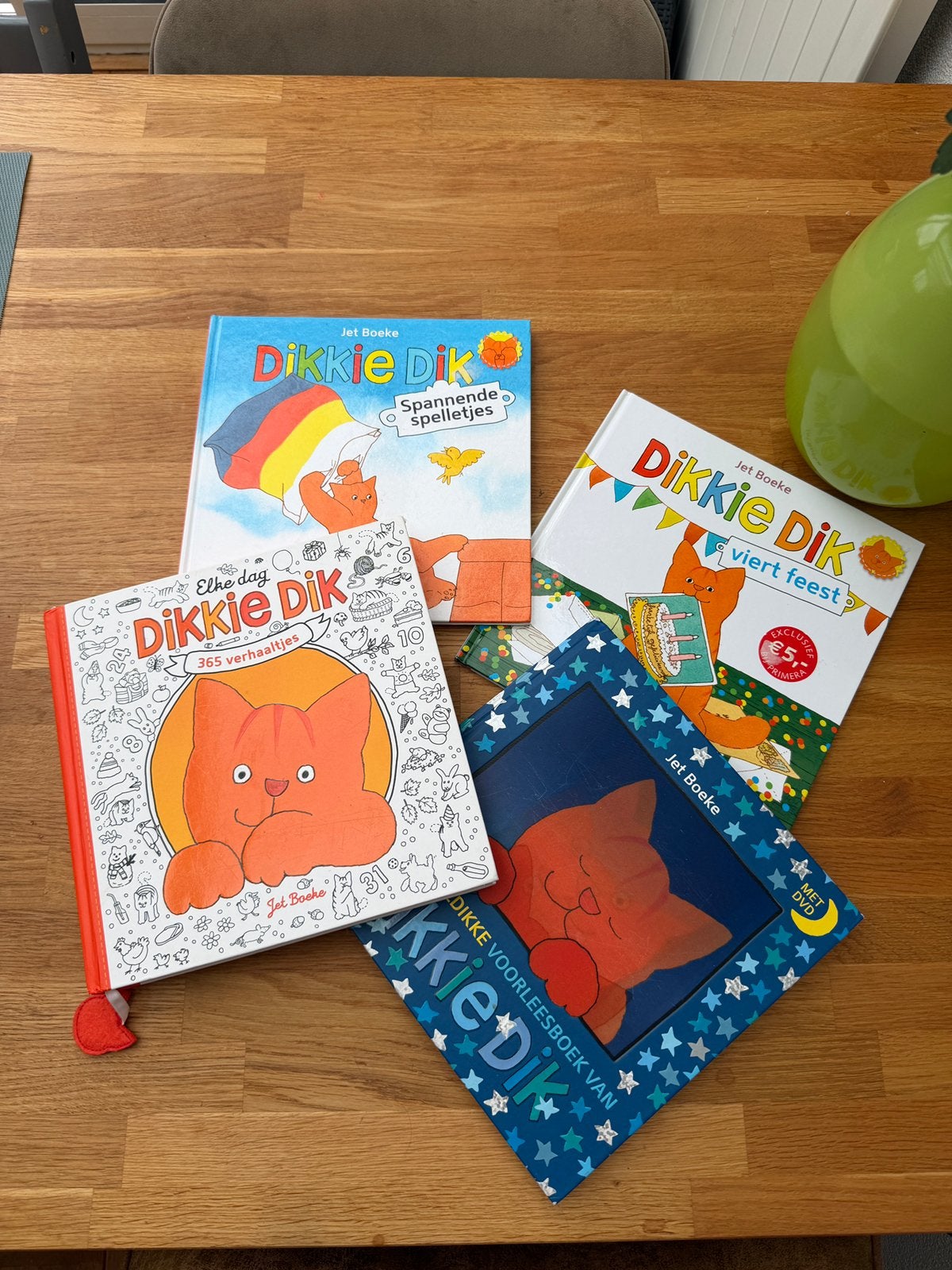 Leuk pakket met 4 Dikkie Dik boeken, Ophalen of Verzenden, Zo goed als nieuw