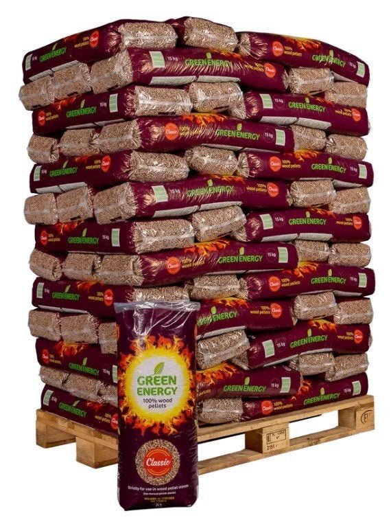 Houtpellets pelletkachel, Tuin en Terras, Minder dan 3 m³, Ophalen of Verzenden