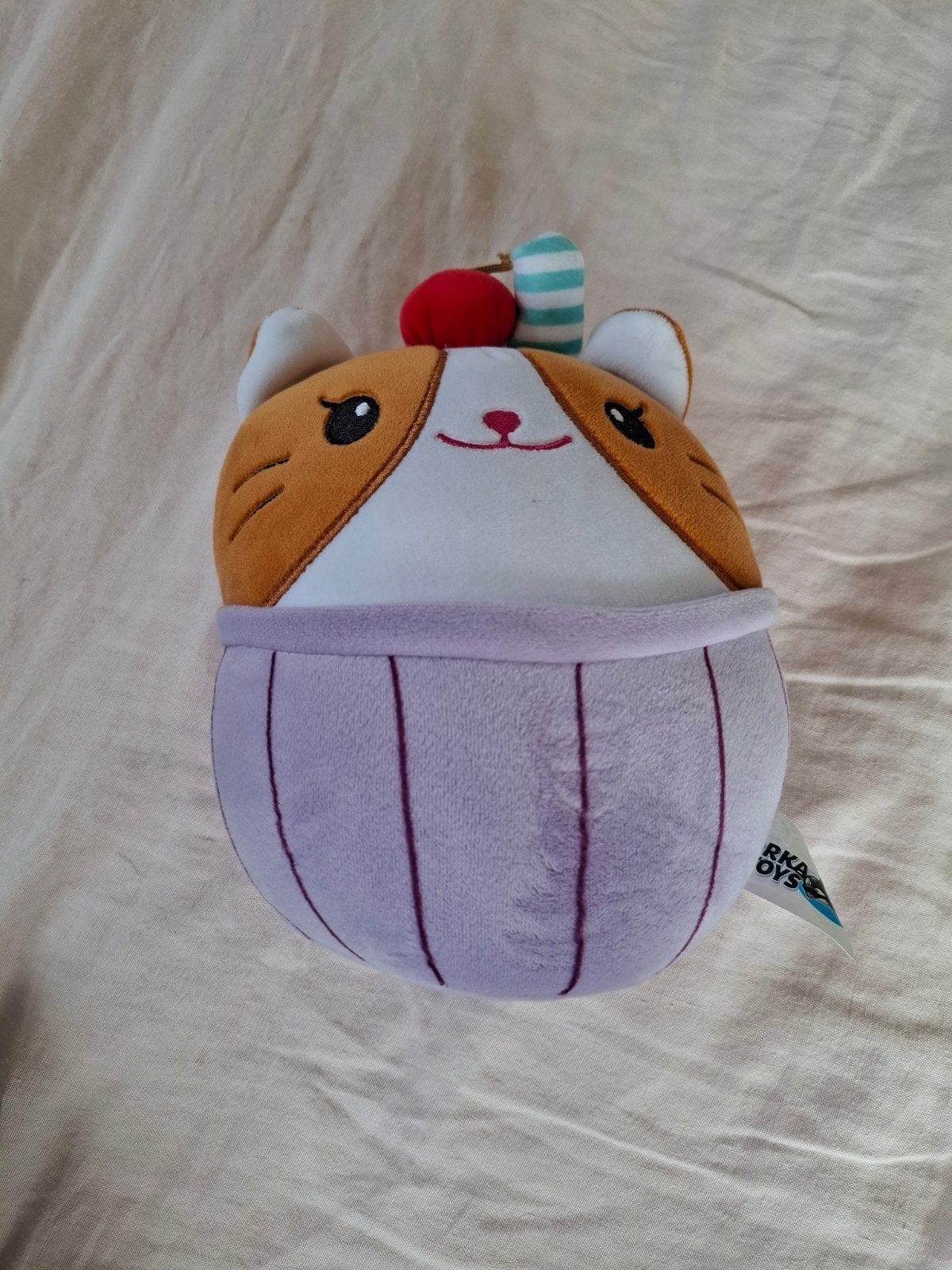 Orka Toys Knuffel Kat Cupcake, Ophalen, Overige merken, Zo goed als nieuw, Kat