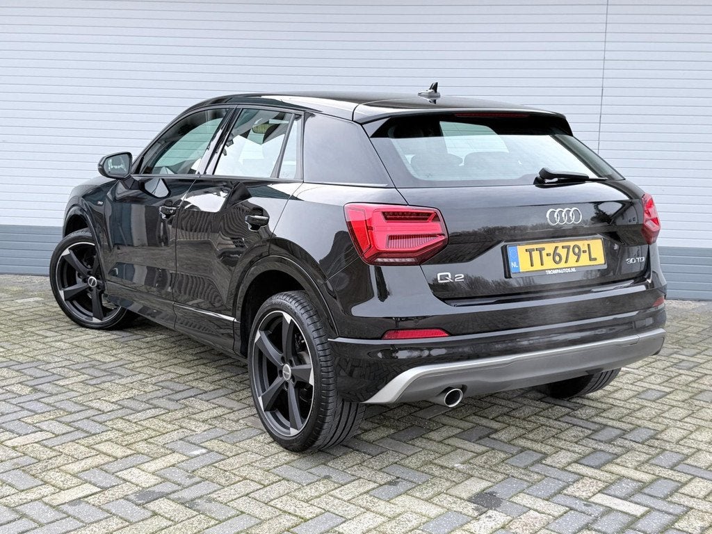 Audi Q2 30 TDI 2X S-LINE|AUTOMAAT|LED|NAVI|CRUISE|ORIG NL|, Auto's, Audi, 4 cilinders, Zwart, Origineel Nederlands, Bedrijf