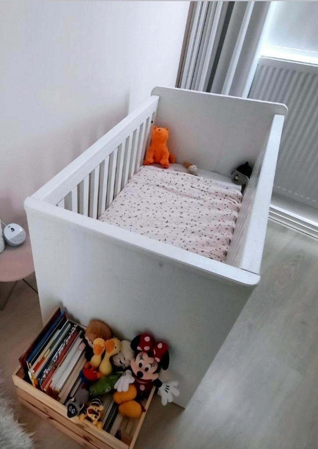 Coming Kids 'Salty': set van ledikant, commode, box (wit), Ophalen, Gebruikt, Jongetje of Meisje