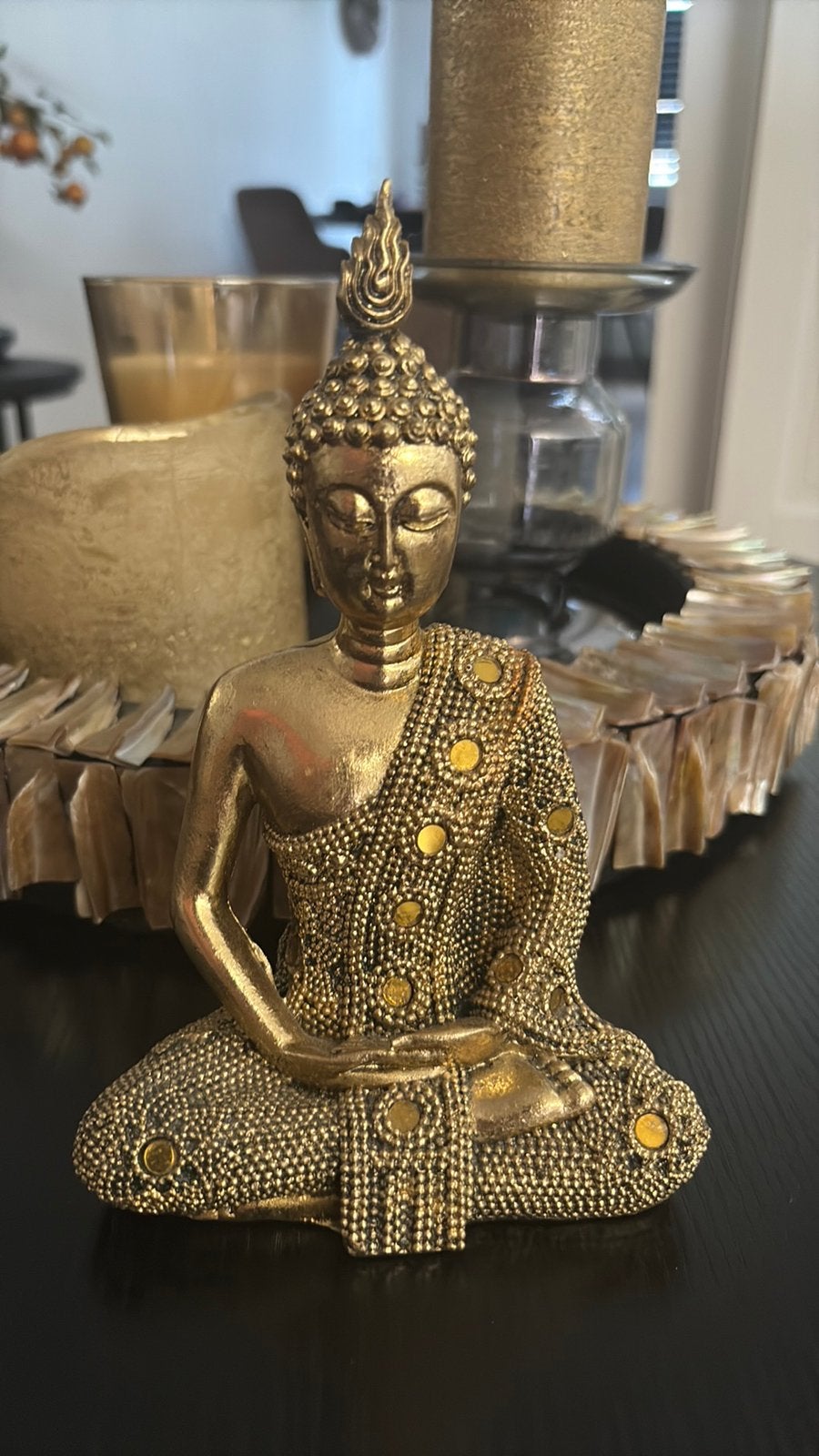 Budha beeldje nieuw, Ophalen of Verzenden, Zo goed als nieuw