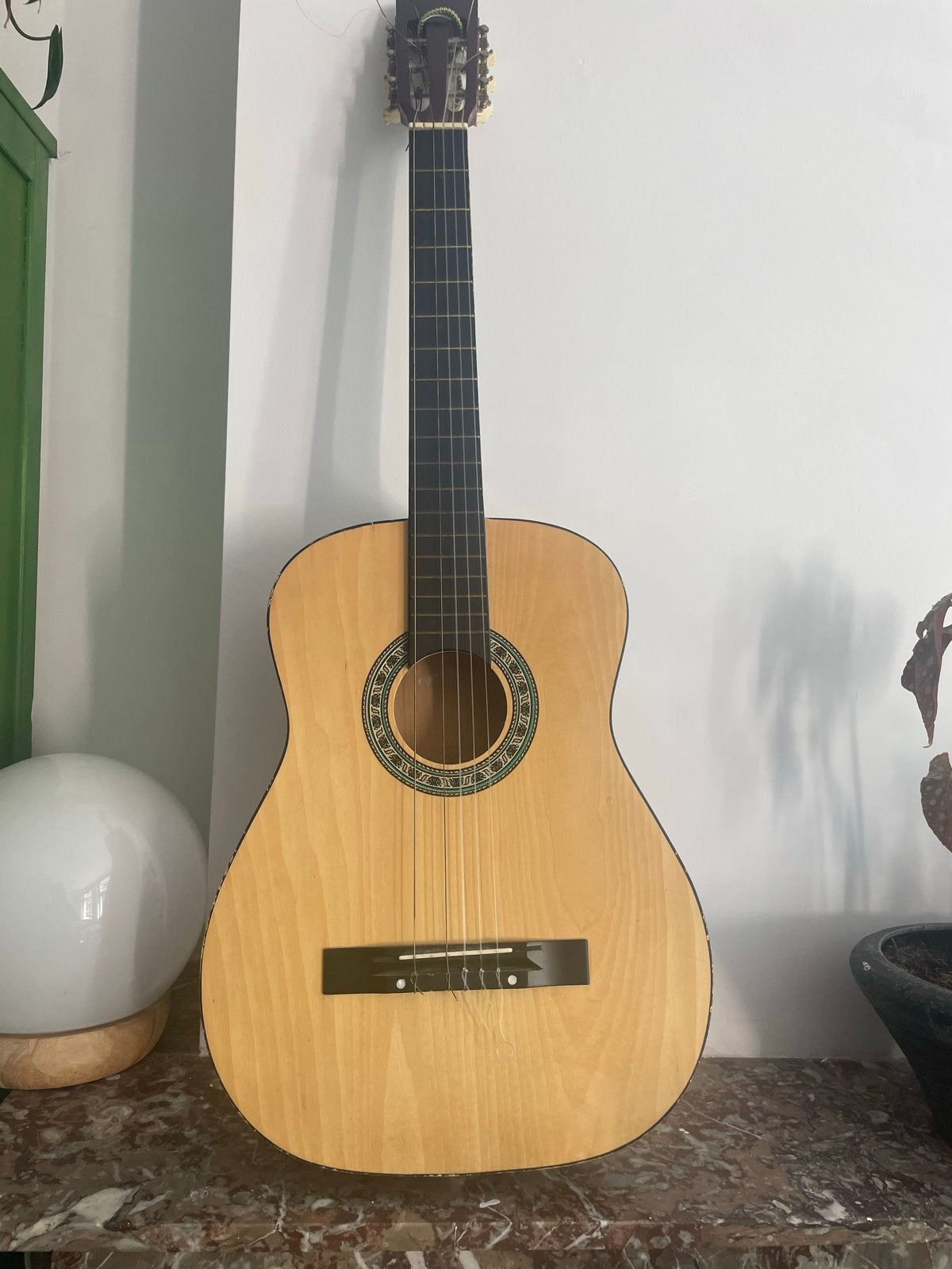 Gitaar (onbekend merk) - mist één snaar, werkt prima!, Ophalen, Gebruikt, Klassieke of Spaanse gitaar