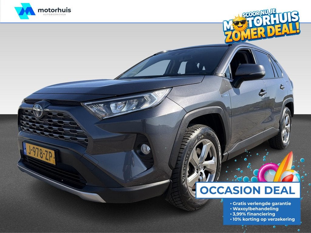 Toyota RAV4 2.5 Hybrid Business Plus, Auto's, Gebruikt, 4 cilinders, 2487 cc, Origineel Nederlands