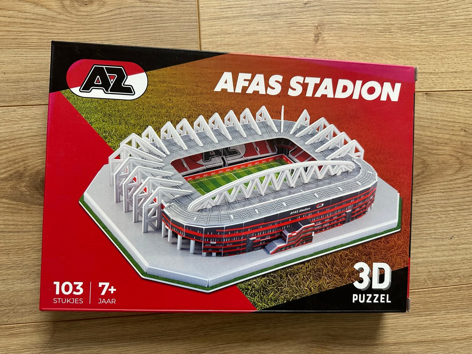 Nieuw 3D Puzzel AFAS Stadion - 103 stukjes, 7+ jaar, Ophalen of Verzenden, Meer dan 50 stukjes, Nieuw, 6 jaar of ouder