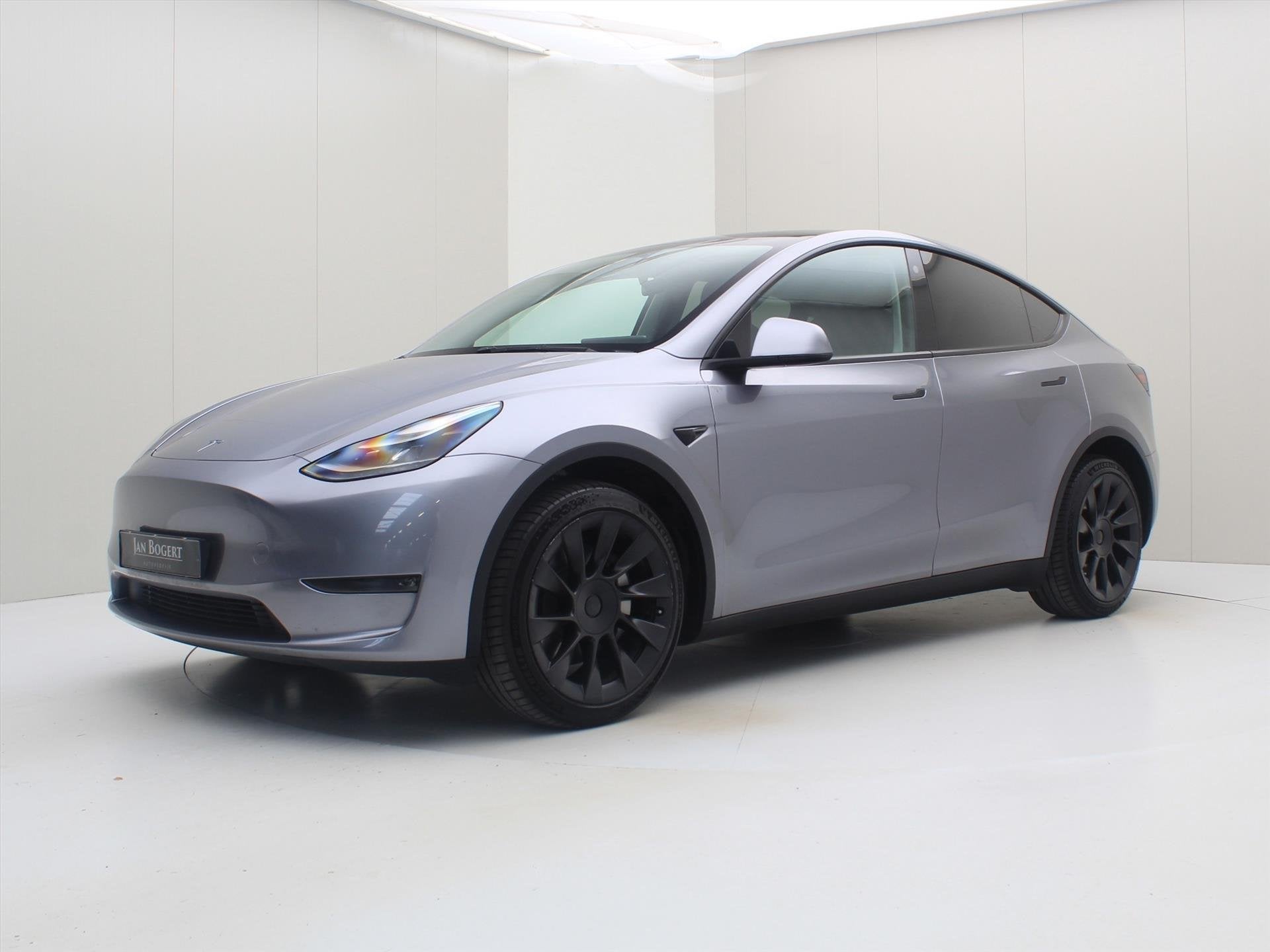 Tesla Model Y Long Range AWD 75kWh 351pk 94,3% SoH [ AMD RYZ, Auto's, Automaat, Dealer onderhouden, Gebruikt, Zwart