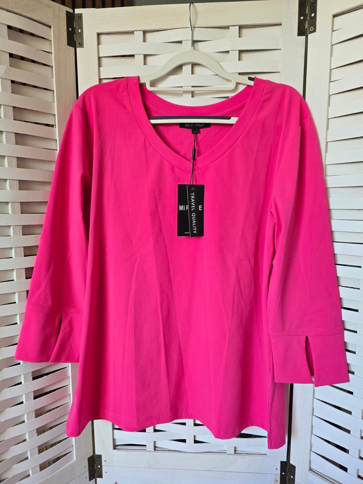 Nieuw mi piace shirt travel L fuchsia, Ophalen of Verzenden, Nieuw, Roze
