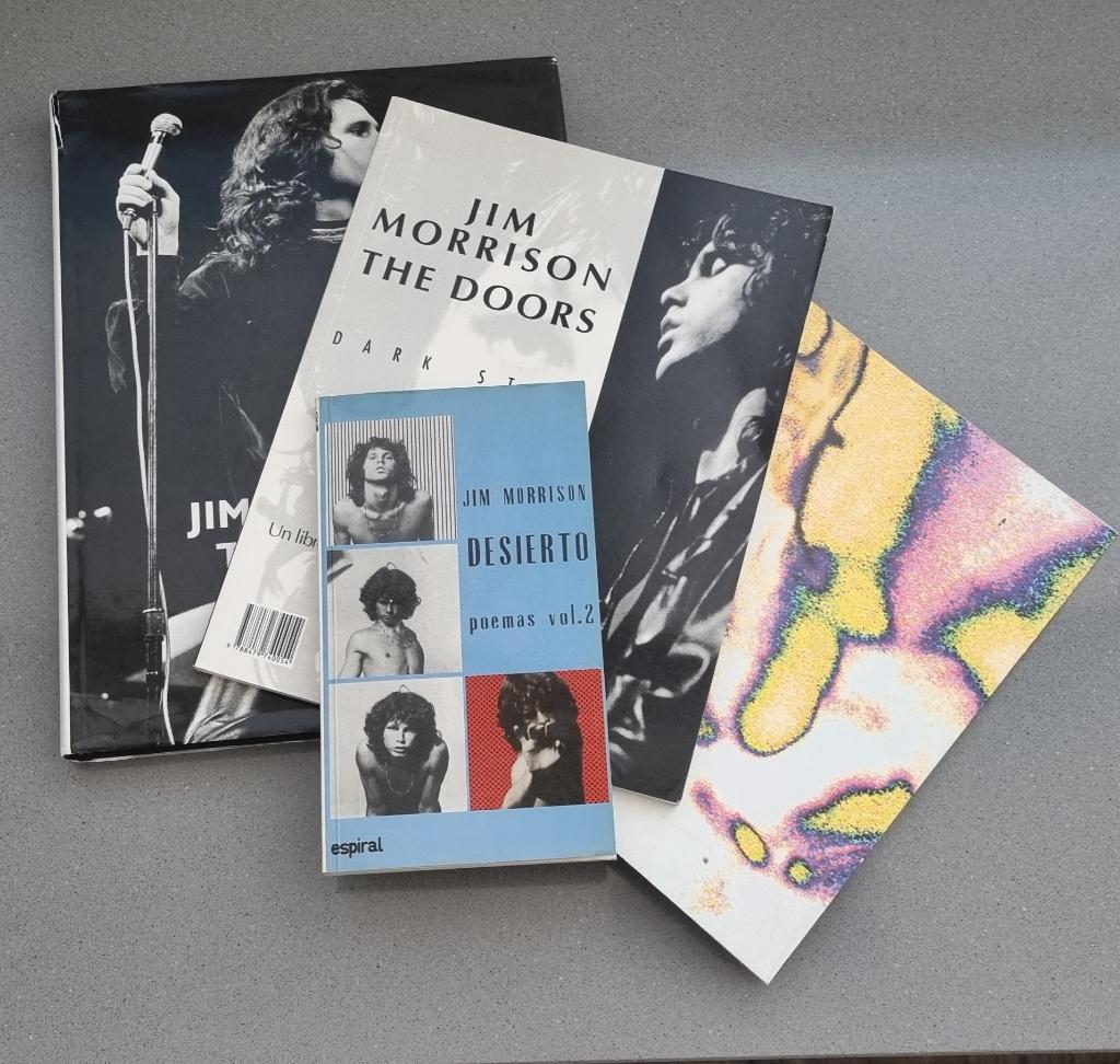 Drie Jim Morrison & The Doors boeken + poster, Verzenden, Boek, Tijdschrift of Artikel