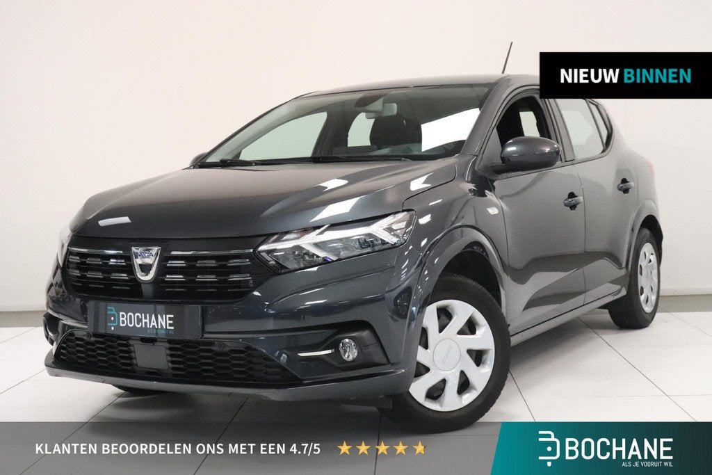 Dacia Sandero 1.0 TCe 90 Comfort | Camera | AppleCarplay And, Auto's, Dacia, Bedrijf, Te koop, Sandero, ABS, Achteruitrijcamera