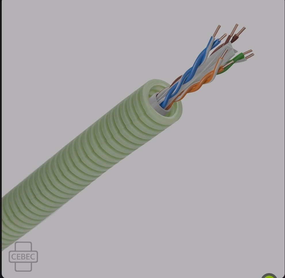 Greenflex Cat 6A U/UTP Netwerkkabel - 31.2m Nieuw, Computers en Software, Pc- en Netwerkkabels, Ophalen of Verzenden, Nieuw