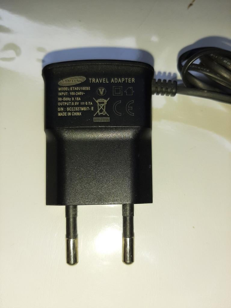 Samsung telefoon adapter ETA0U10EBE, Ophalen of Verzenden, Gebruikt, Samsung